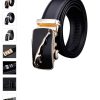 Ratchet Belt with Jaguar Buckle