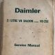 Daimler 2.5/250 Service Manual